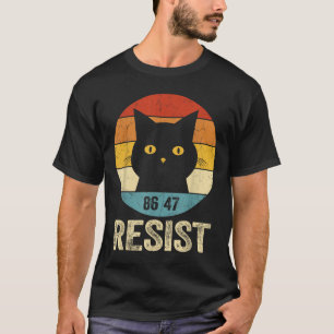 Widerstand gegen Trump T-Shirt Retro Widerstand ge