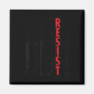 Widerstand gegen Trump-T-Shirts - amerikanischer F Magnet
