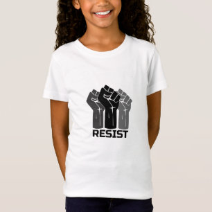 Widerstand mit der Faust - in schwarz 0003 T-Shirt