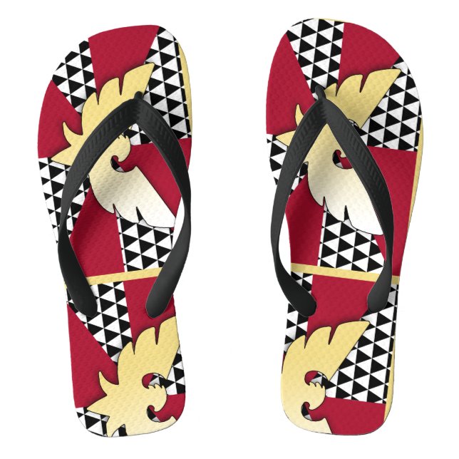 Widerstand-Stolz Flip Flops (Fußbett)