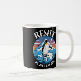 Widerstand von Pinguinen gegen Zölle sarkastisch Kaffeetasse