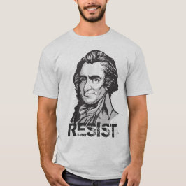 Widerstand-Zitat-T - Shirt Thomas Paine