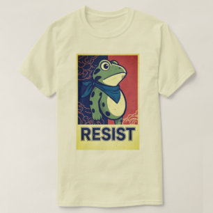 Widerstands-Frosch Portland Frosch Protest T-Shirt