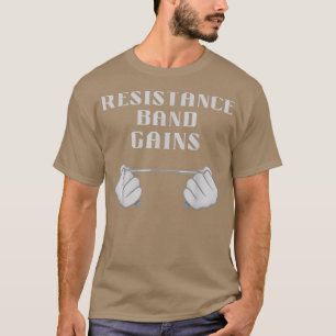 Widerstandsband erhält Motivation Slogan T-Shirt