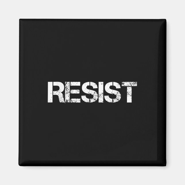 Widerstandshemd, nicht mein Präsident Magnet (Vorne)