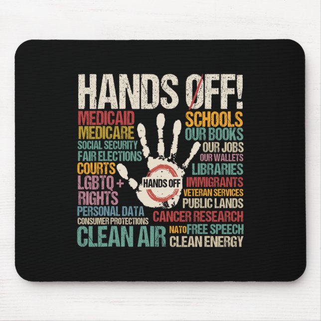 Widerstandsstatus der Freiheitshand von Prot Mousepad (Vorne)