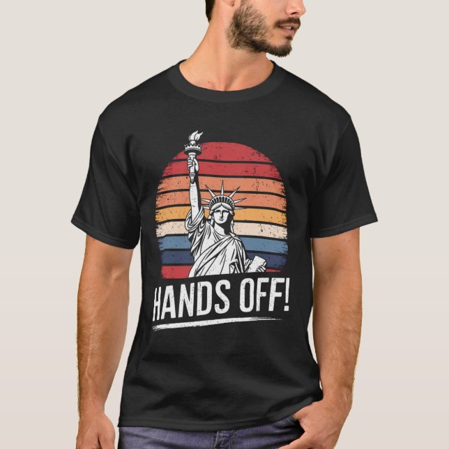 Widerstandsstatus der Freiheitshand von Prot T-Shirt (Vorderseite)