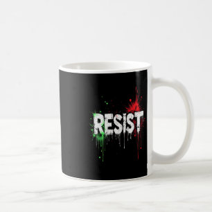 Widerstehe dem politischen Protest 1 Kaffeetasse