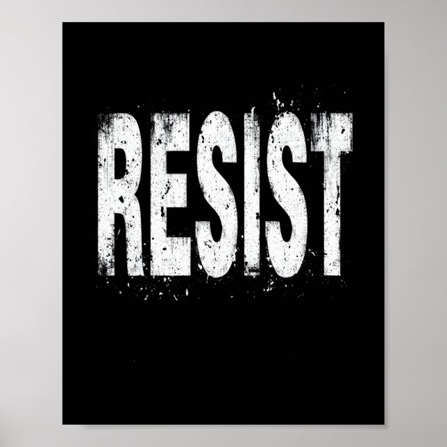 Widerstehe dem politischen Protest 3  Poster (Vorne)