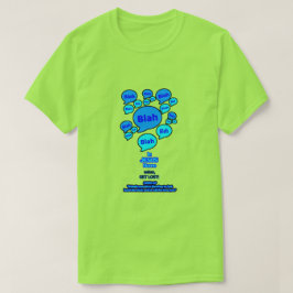 Widerstehe dem Teufel - Blaues Logo - T-Shirt