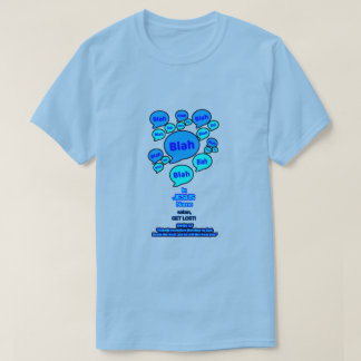 Widerstehe dem Teufel - Blaues Logo - T-Shirt