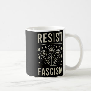 Widerstehe Faschismus Protest Trump Anti Trump 11 Kaffeetasse