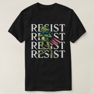 Widerstehe Frosch T-Shirt