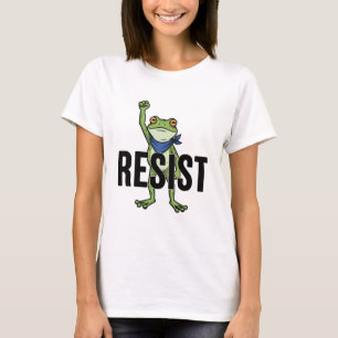 Widerstehe Frosch T-Shirt