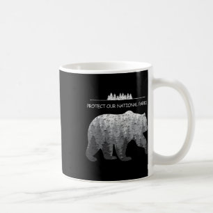 Widerstehe Rette Unsere Parks Alt Uns Nationalpark Kaffeetasse