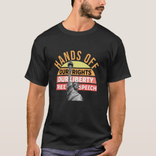Widerstehe Statue of Liberty Hände weg Protest, Wi T-Shirt