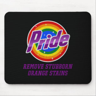 Widerstehe Trump Entferne Hartnäckige Orange Fleck Mousepad