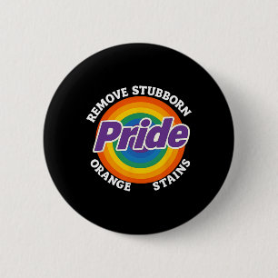 Widerstehe Trump Entferne Hartnäckige Orangefarben Button