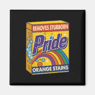 Widerstehe Trump Entferne Hartnäckige Orangefarben Magnet