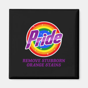 Widerstehe Trump Entferne Hartnäckige Orangefarben Magnet