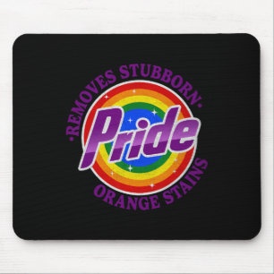 Widerstehe Trump Entferne Hartnäckige Orangefarben Mousepad