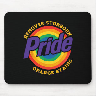 Widerstehe Trump Entferne Hartnäckige Orangefarben Mousepad