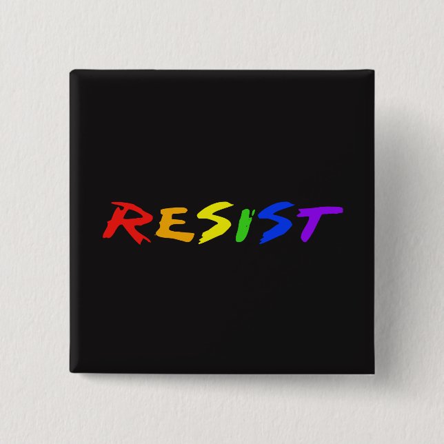 Widerstehen! Button (Vorderseite)