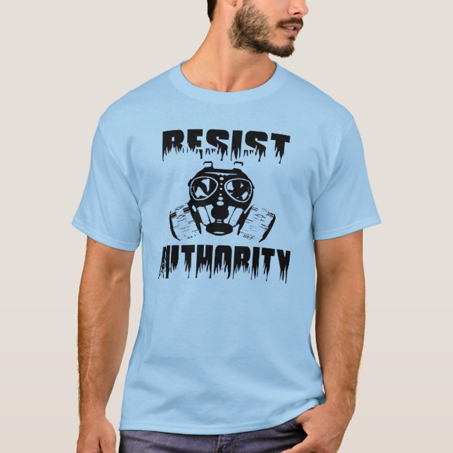 Widerstehen Sie Berechtigung - Antijetzt T - Shirt (Vorderseite)