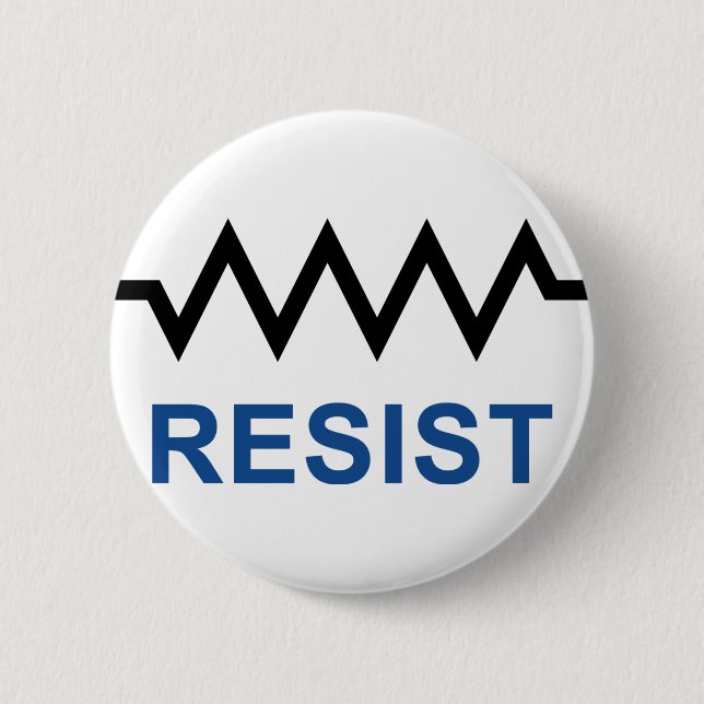 Widerstehen Sie Button (Vorderseite)