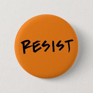 Widerstehen Sie Knopf-Orange (oder wählen Sie Ihr Button
