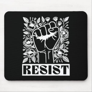 Widerstehen Sie politischem Aktivismus Anti Trump Mousepad