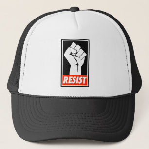 widerstehen Sie Truckerkappe