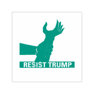 Widerstehen Sie Trumpf Permastempel