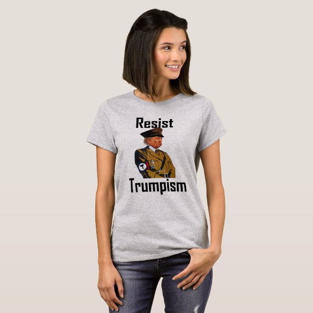widerstehen Sie ttrumpism T-Shirt (Vorne ganz)