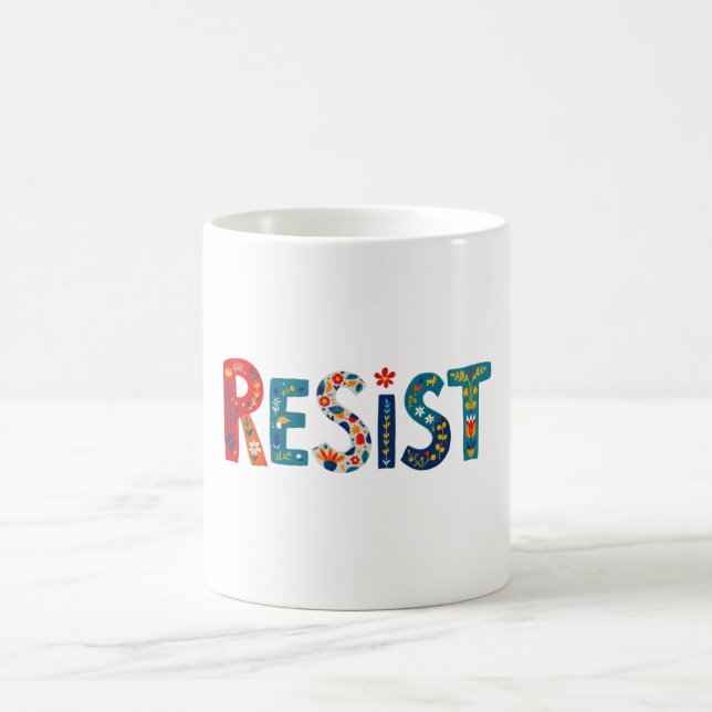 WIDERSTEHEN Tasse (Mittel)