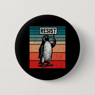 Widersteht Pinguinen gegen Trump Zölle Lustig  Button