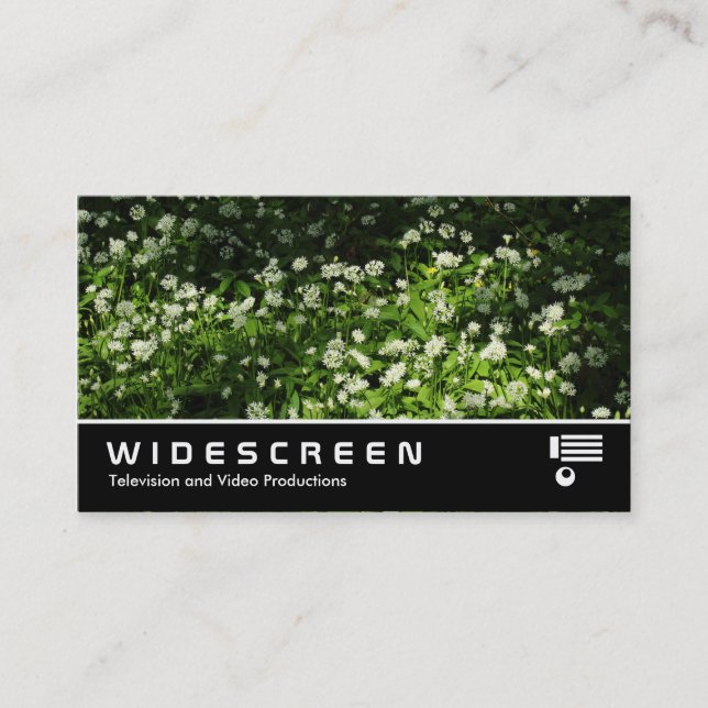 Widescreen 0437 - Wilder Knoblauch Visitenkarte (Vorderseite)