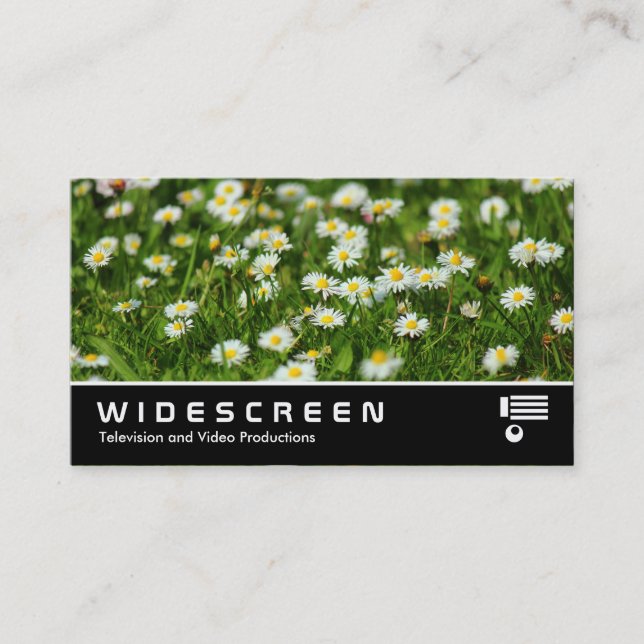 Widescreen 0474 - Daisies Visitenkarte (Vorderseite)