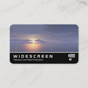 Widescreen 0529 - Sunrise/Sunset Visitenkarte