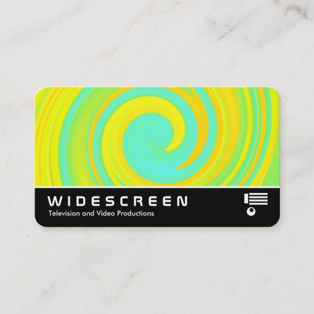 Widescreen 0533 - Abstrakt Swirl 250816 - 01b Visitenkarte (Vorderseite)