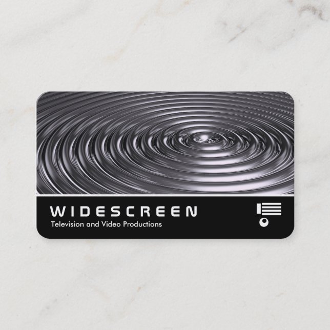 Widescreen 0553 - Rings - Chrome Visitenkarte (Vorderseite)
