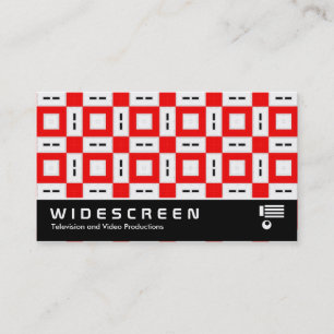 Widescreen 127 Rechtecke und Quadrate Visitenkarte