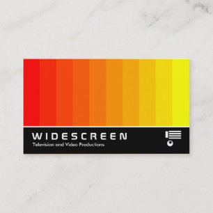 Widescreen 175 - Farbmischung - Rot bis Gelb Visitenkarte
