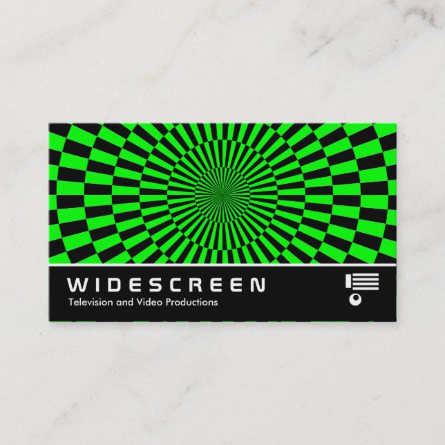Widescreen 181 - Op Art Visitenkarte (Vorderseite)