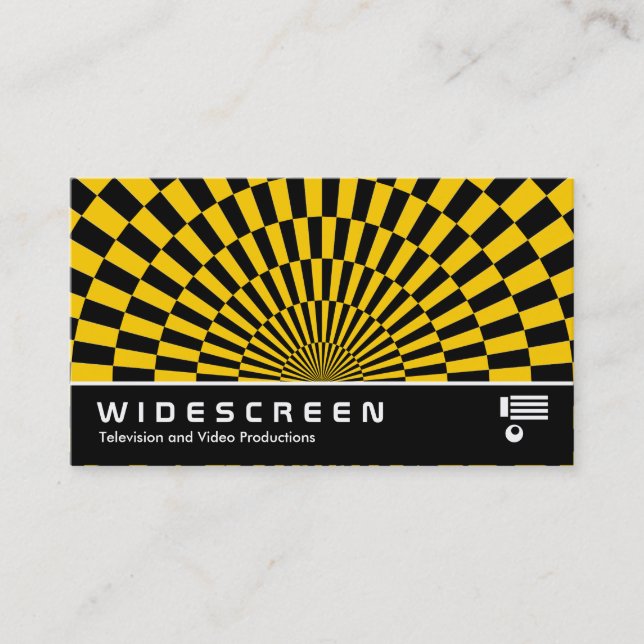Widescreen 198 - Art Deco Visitenkarte (Vorderseite)