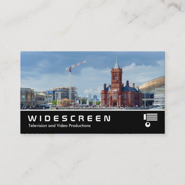 Widescreen 218 - Cardiff Bay Visitenkarte (Vorderseite)