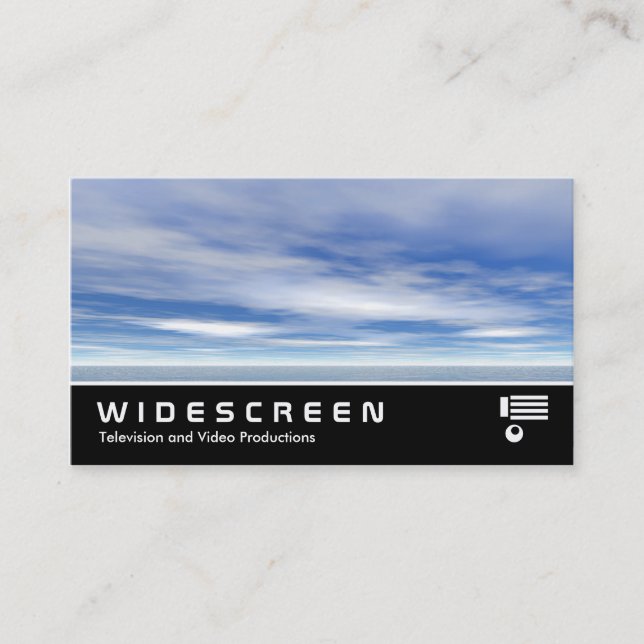 Widescreen 275 - See und Himmel Visitenkarte (Vorderseite)