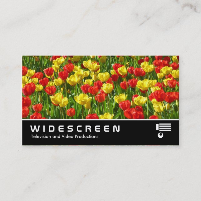 Widescreen 320 - Meer der Tulipen III Visitenkarte (Vorderseite)