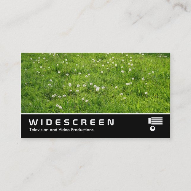 Widescreen 325 - Dandelion Meadow 01 Visitenkarte (Vorderseite)