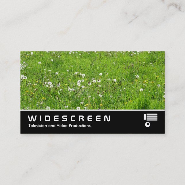 Widescreen 326 - Dandelion Meadow 02 Visitenkarte (Vorderseite)